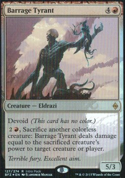 Barrage Tyrant (V.1)