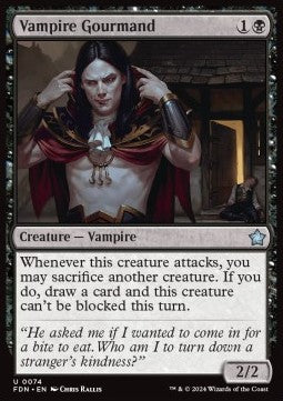 Vampire Gourmand