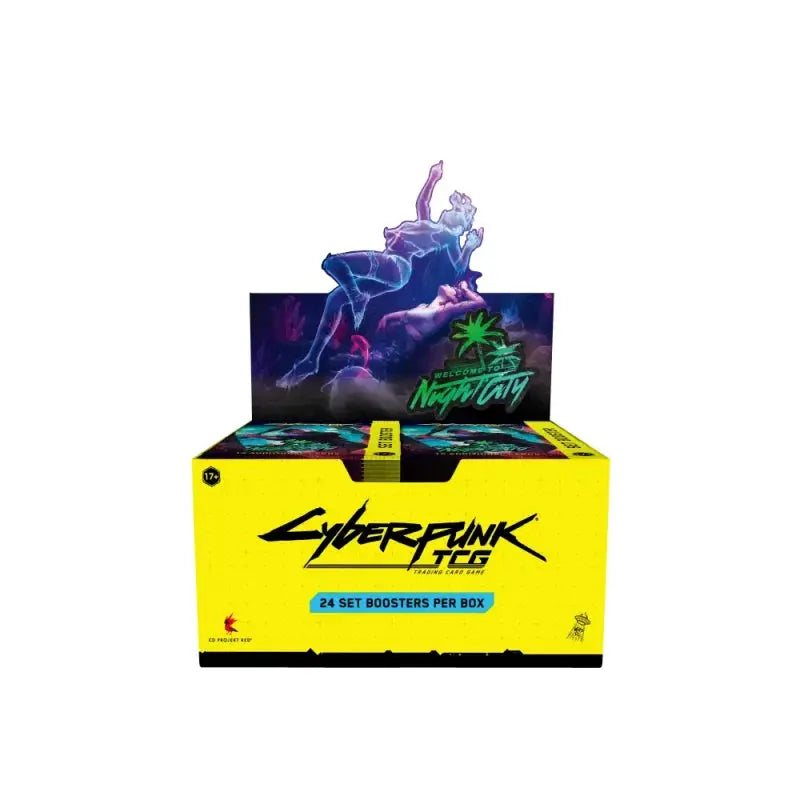 Cyberpunk Booster Display Box Deckadencetcg