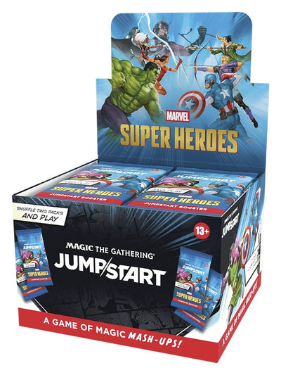 Marvel Super Heroes Jumpstart Booster Display
