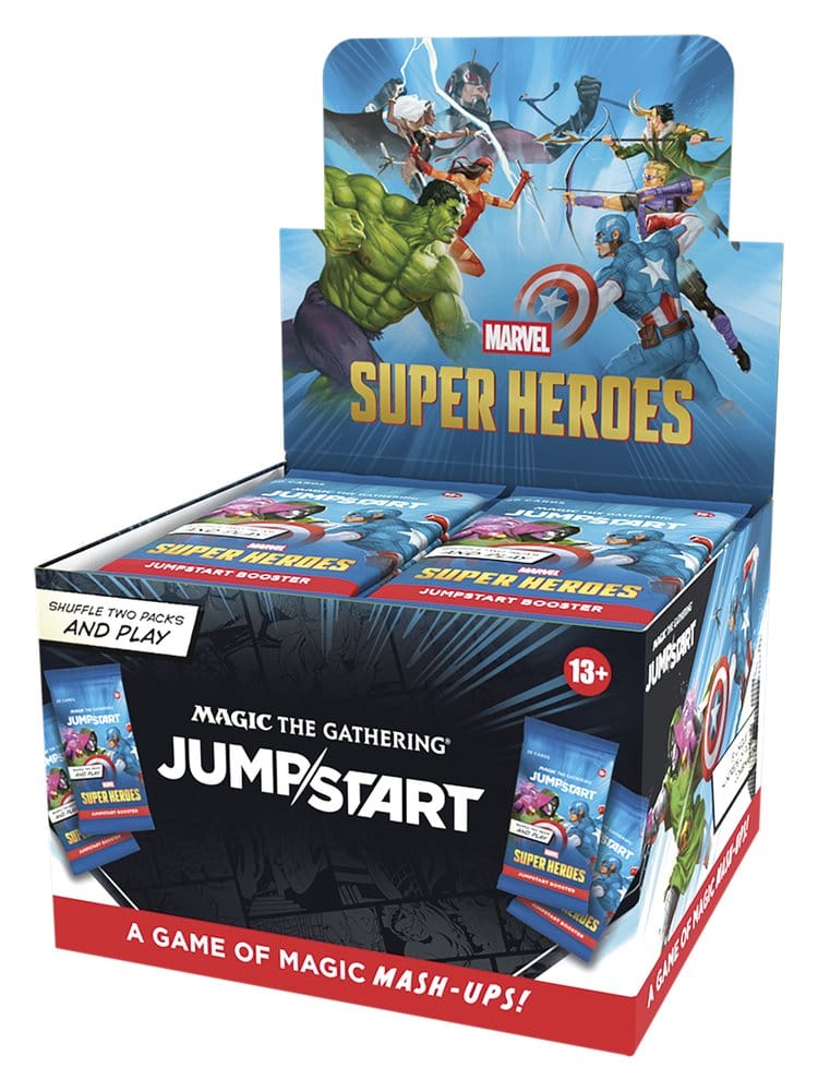 Marvel Super Heroes Jumpstart Booster Display