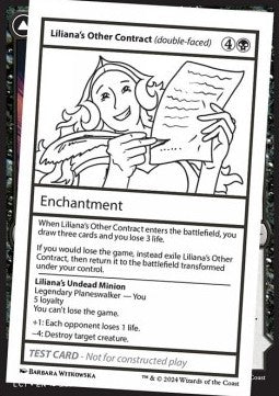Liliana's Other Contract // Liliana's Undead Minion