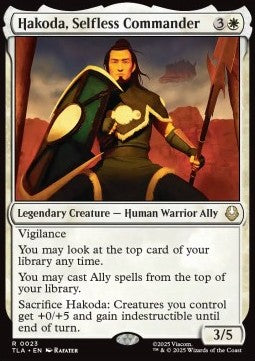 Hakoda, Selfless Commander