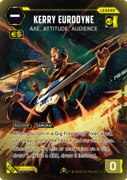 Kerry Eurodyne - Axe, Attitude, Audience (V.2)