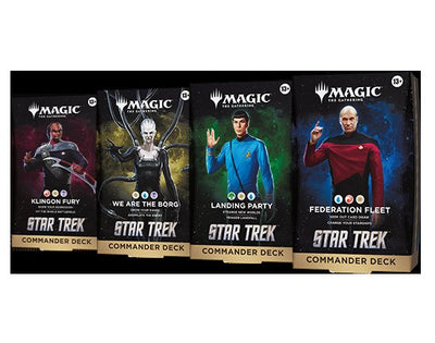 Star Trek - Commander Deck Set (All 4 Decks)