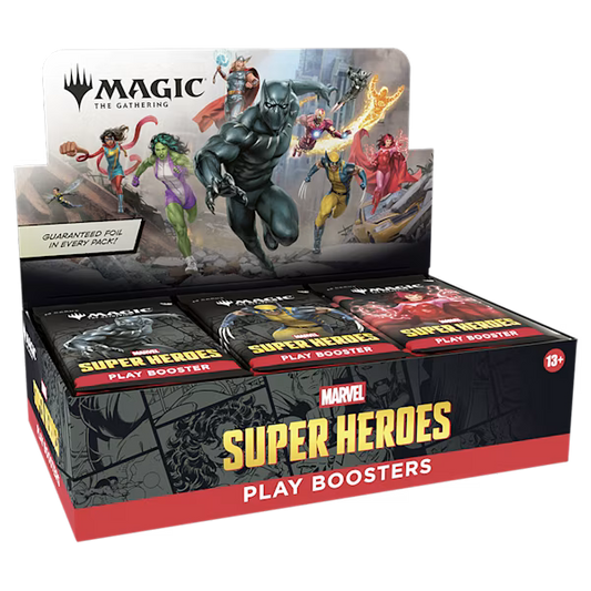 Marvel Super Heroes Booster Display - Play